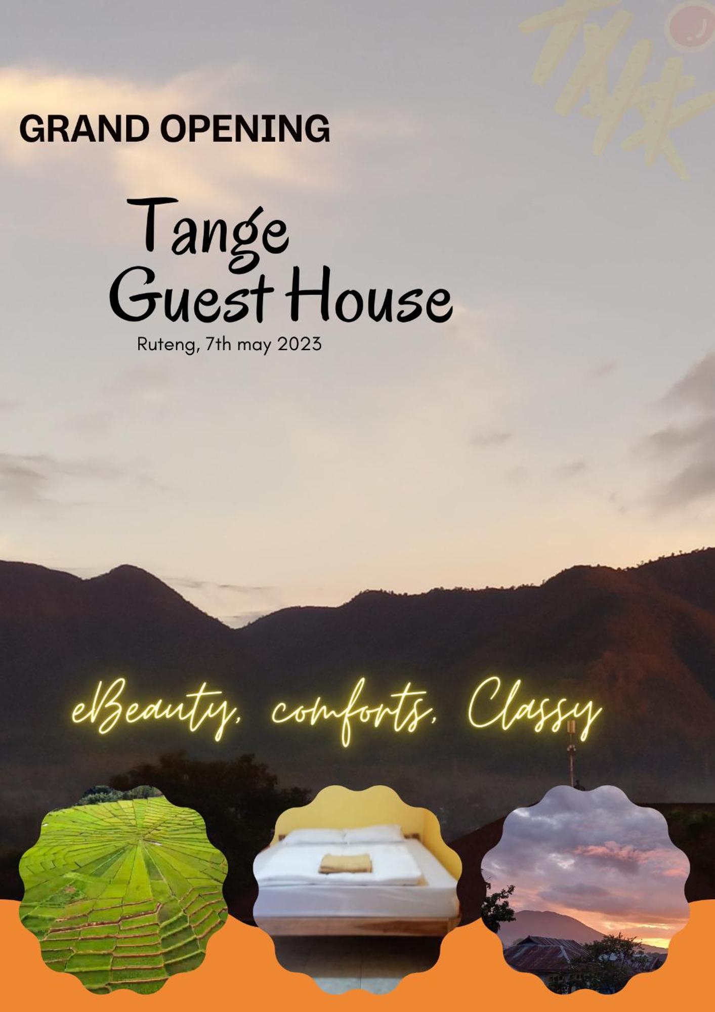 Tange Guest House 루텡 외부 사진